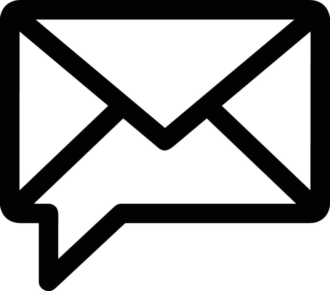 Comment icon symbol image for element design chat and communication vector