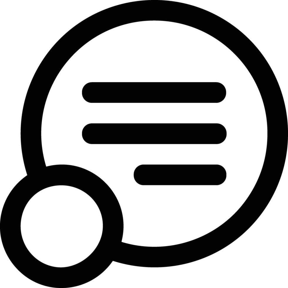 Comment icon symbol image for element design chat and communication vector