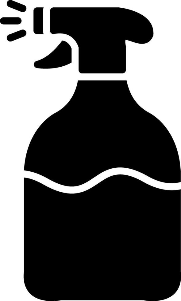 Spray Glyph Icon vector