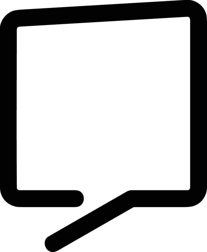 Comment icon symbol image for element design chat and communication vector