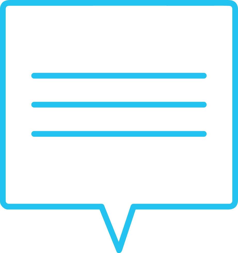 Comment icon symbol image for element design chat and communication vector