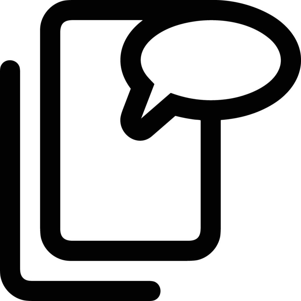 Comment icon symbol image for element design chat and communication vector