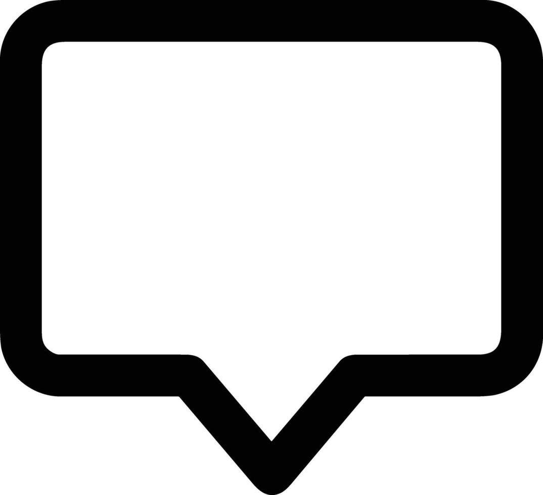 Comment icon symbol image for element design chat and communication vector
