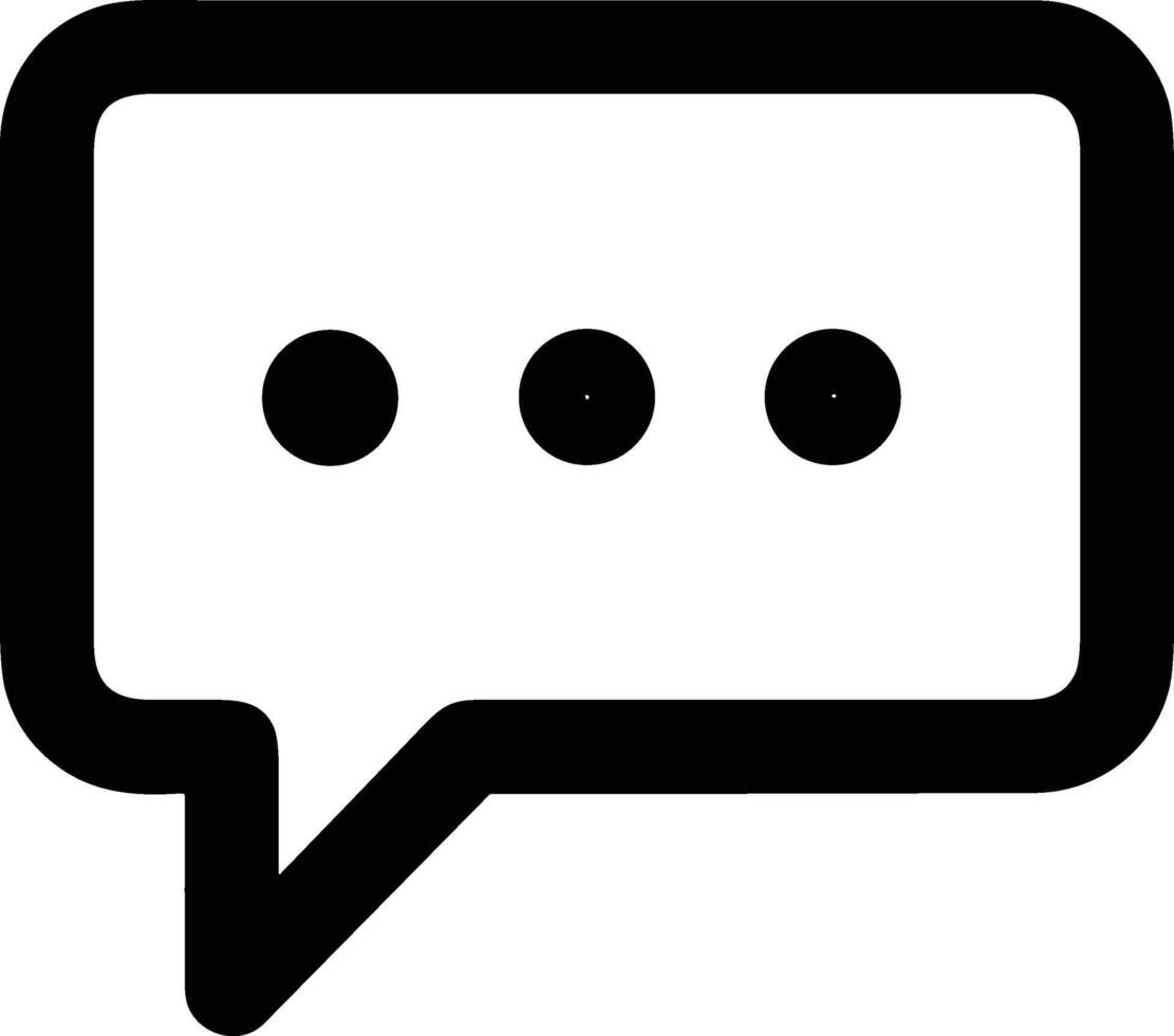 Comment icon symbol image for element design chat and communication vector