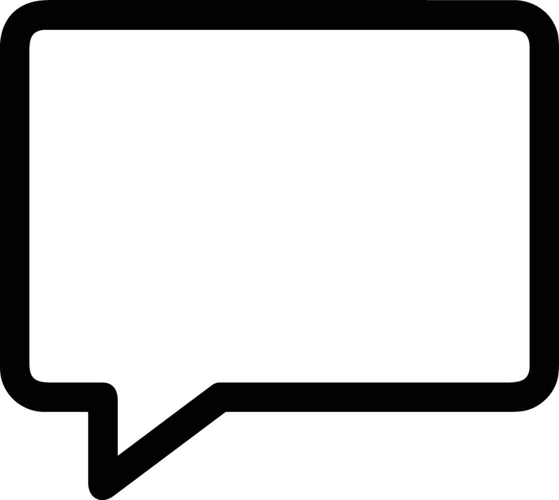 Comment icon symbol image for element design chat and communication vector