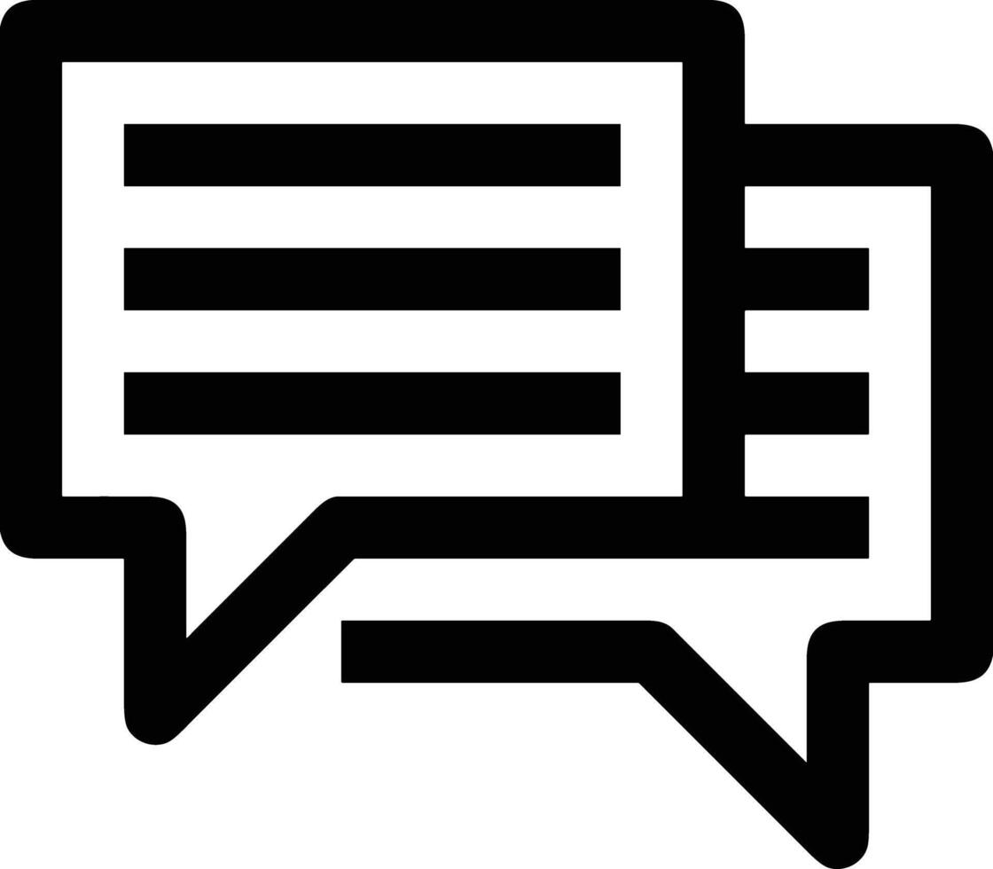 Comment icon symbol image for element design chat and communication vector