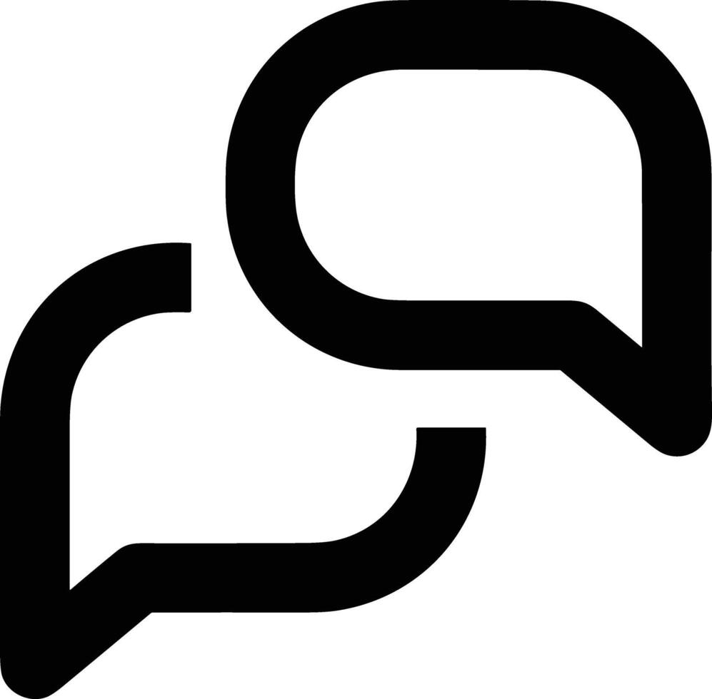 Comment icon symbol image for element design chat and communication vector