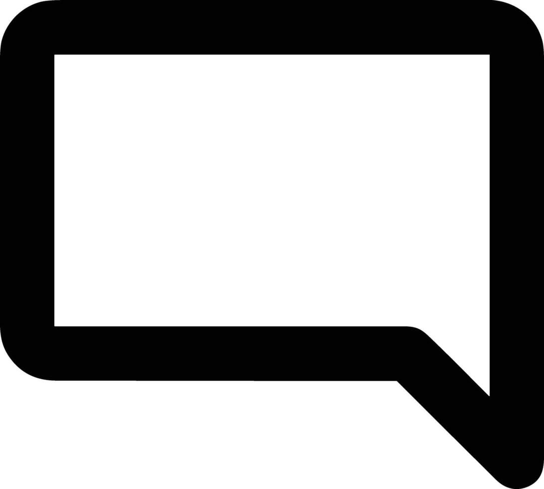 Comment icon symbol image for element design chat and communication vector