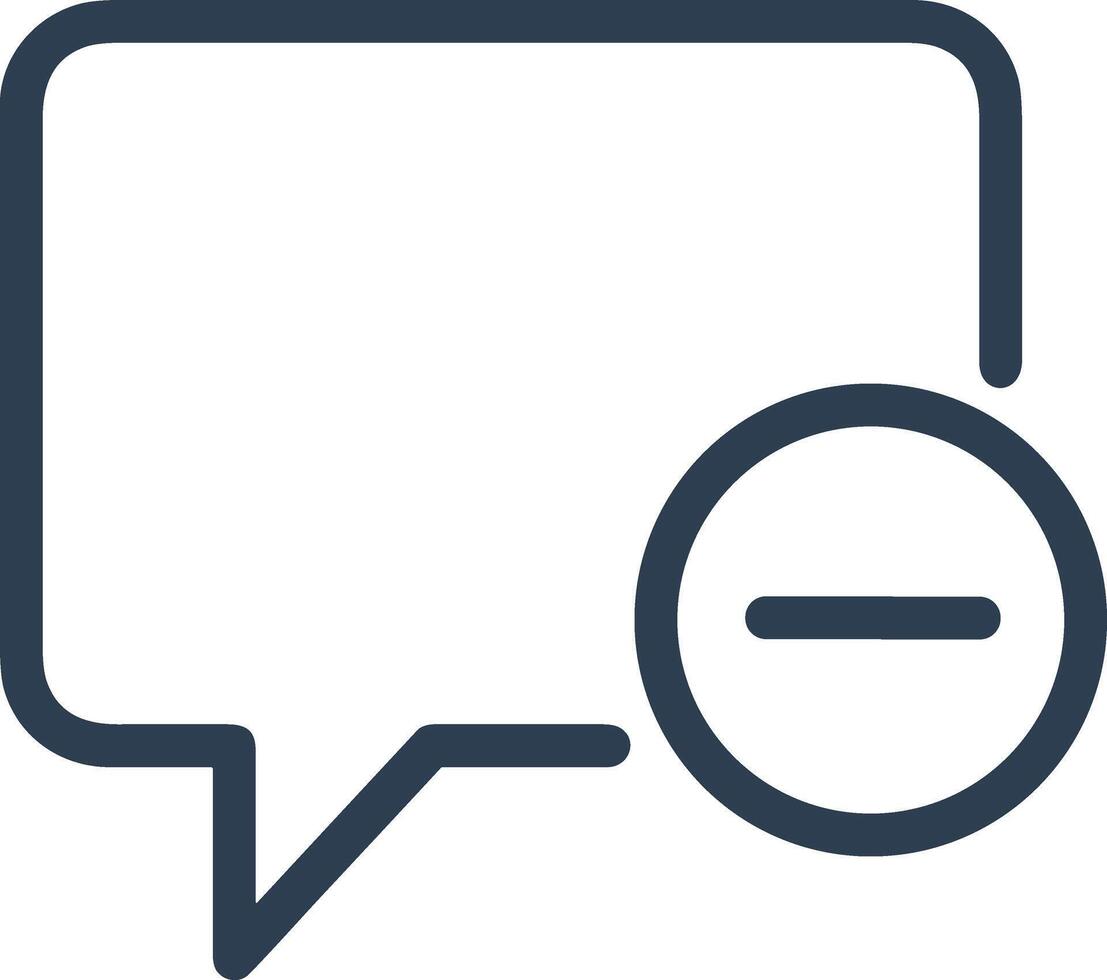 Comment icon symbol image for element design chat and communication vector