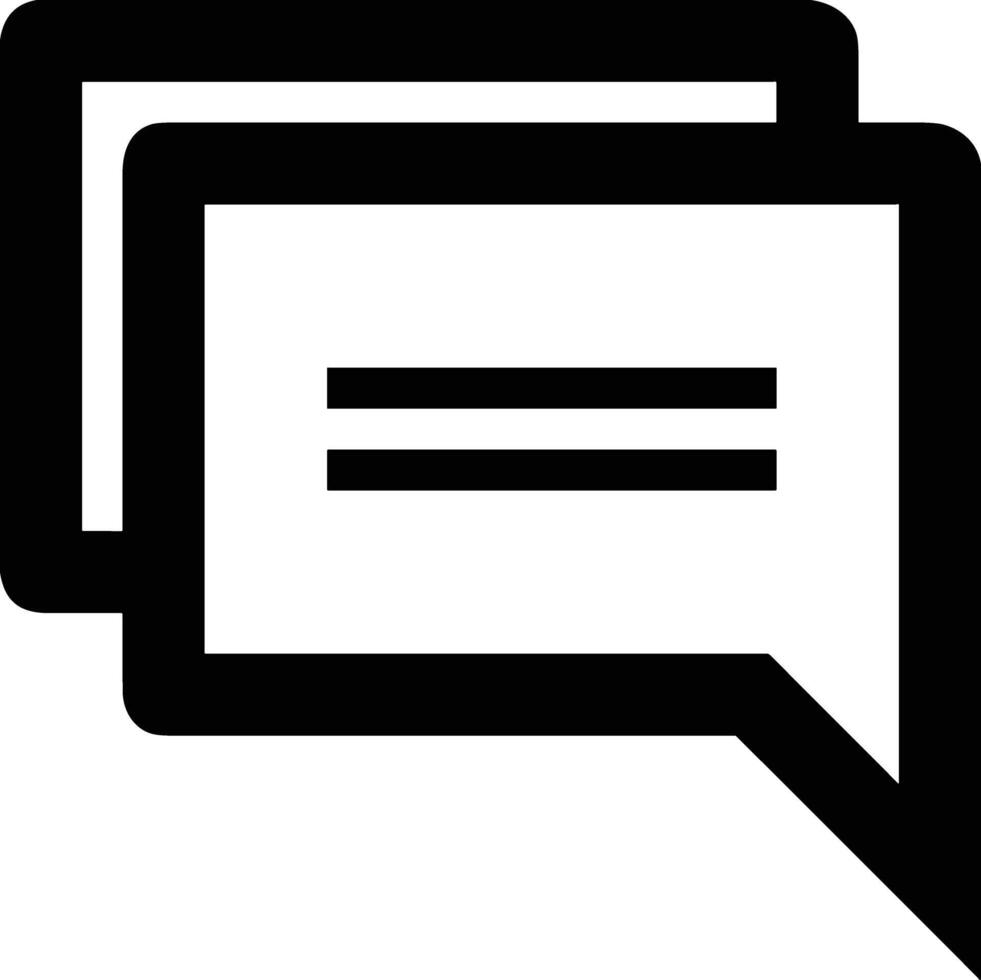 Comment icon symbol image for element design chat and communication vector