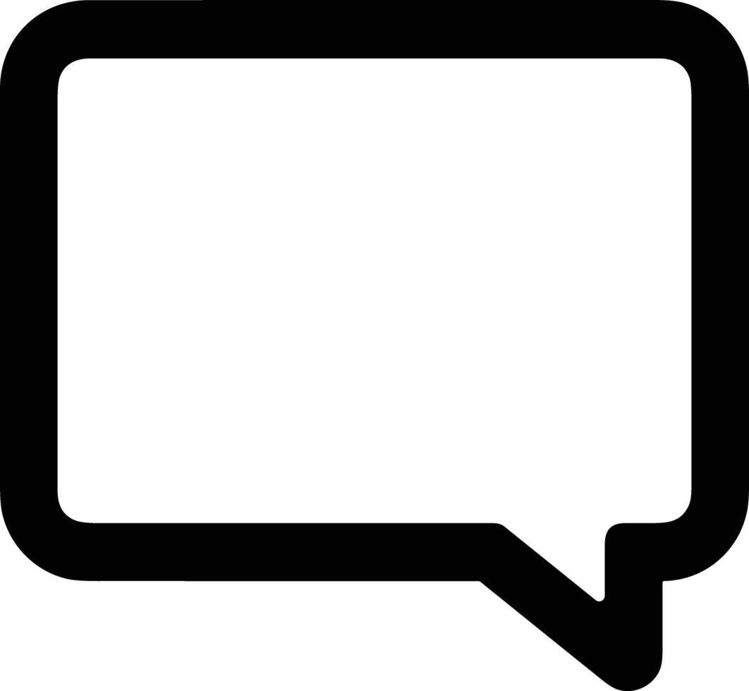 Comment icon symbol image for element design chat and communication vector