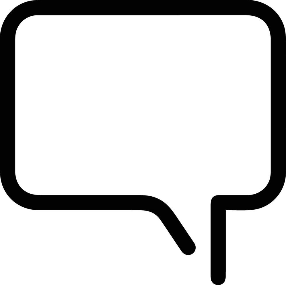 Comment icon symbol image for element design chat and communication vector