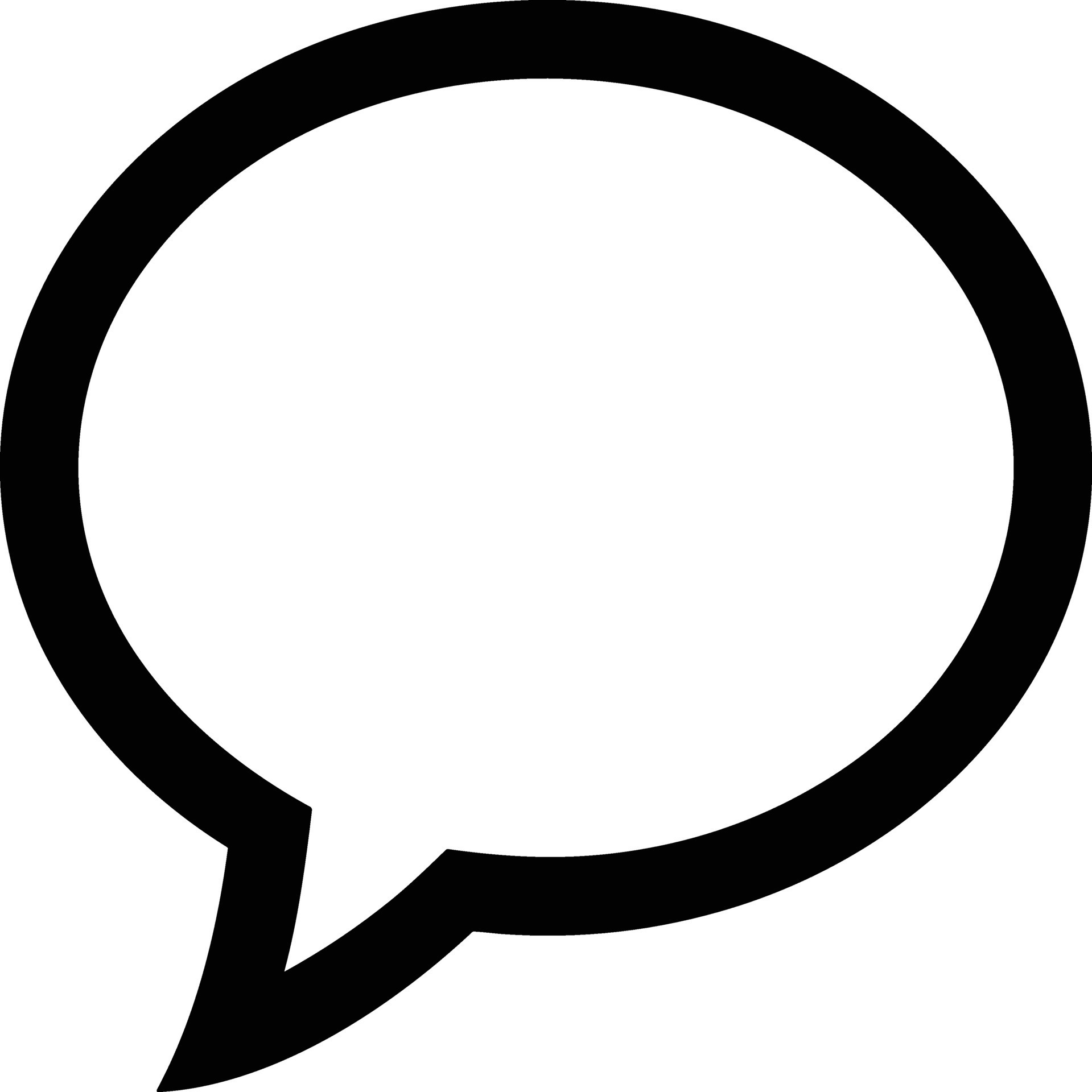 Comment icon symbol image for element design chat and communication ...