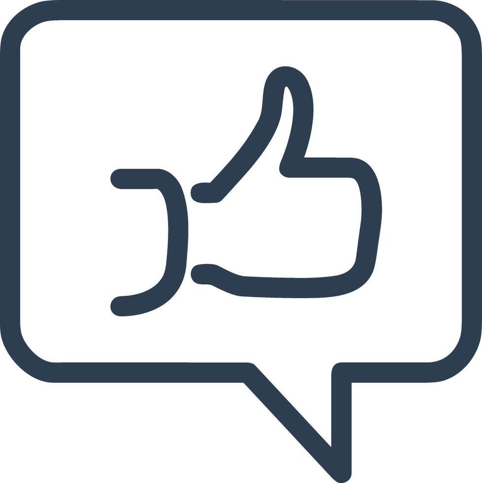 Comment icon symbol image for element design chat and communication vector