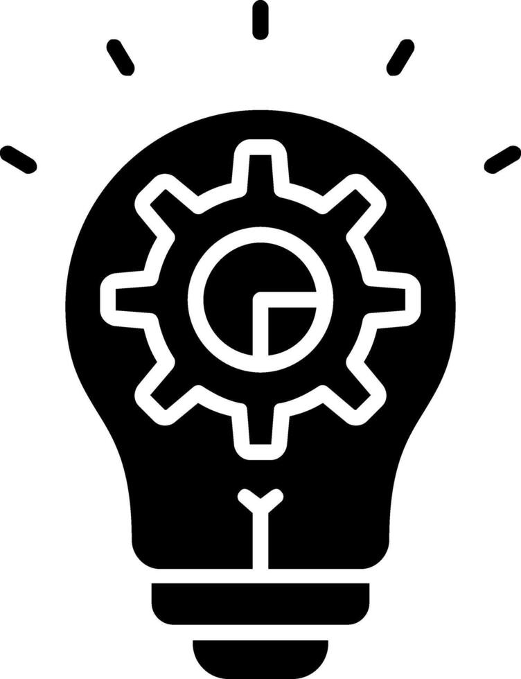 Innovation Glyph Icon vector