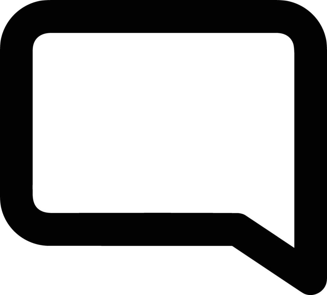 Comment icon symbol image for element design chat and communication vector