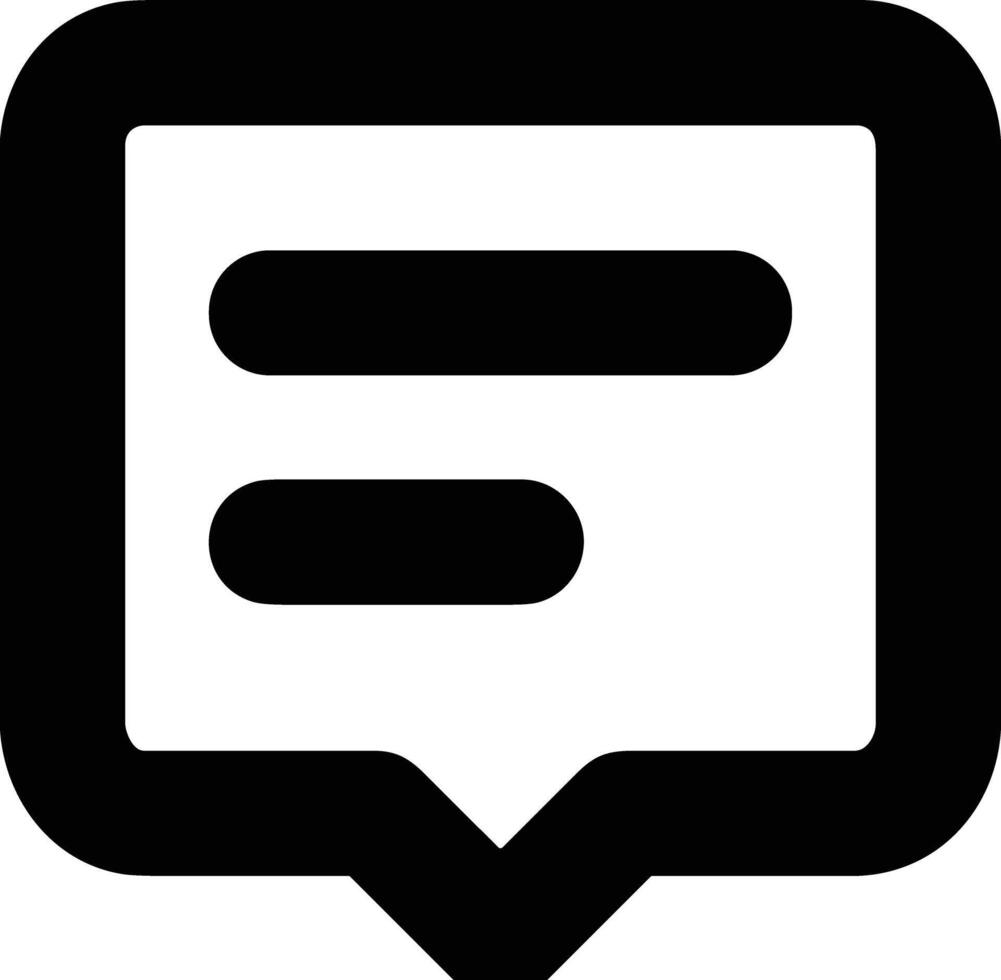 Comment icon symbol image for element design chat and communication vector