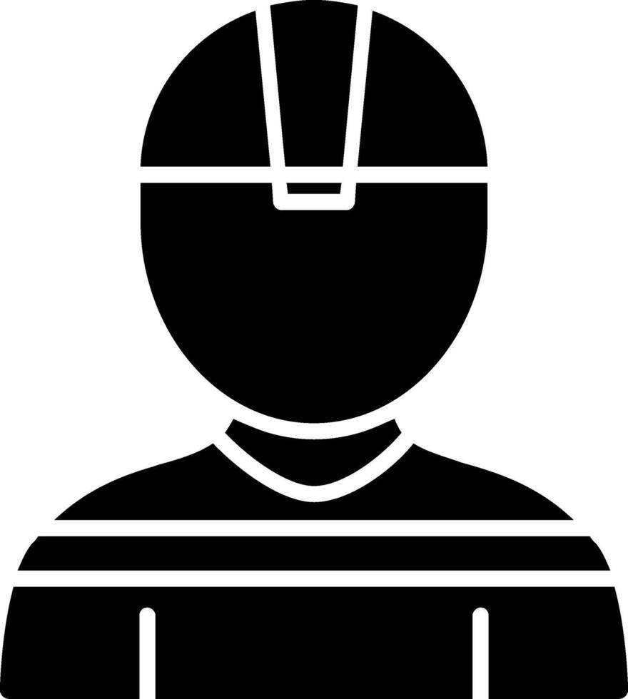 Architect Glyph Icon vector