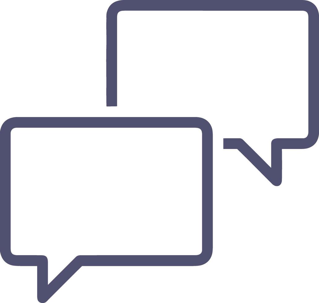 Comment icon symbol image for element design chat and communication vector