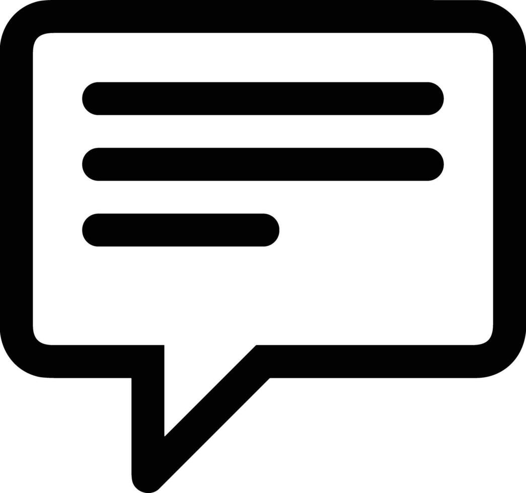 Comment icon symbol image for element design chat and communication vector