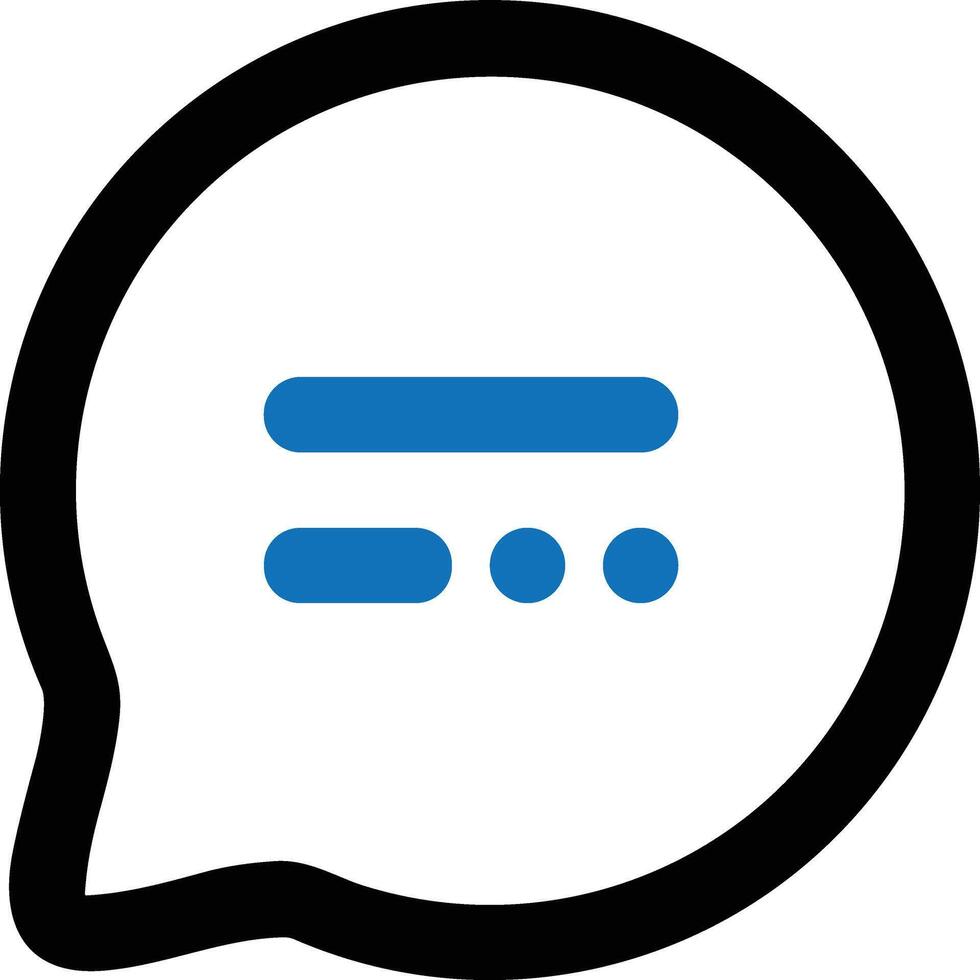 Comment icon symbol image for element design chat and communication vector