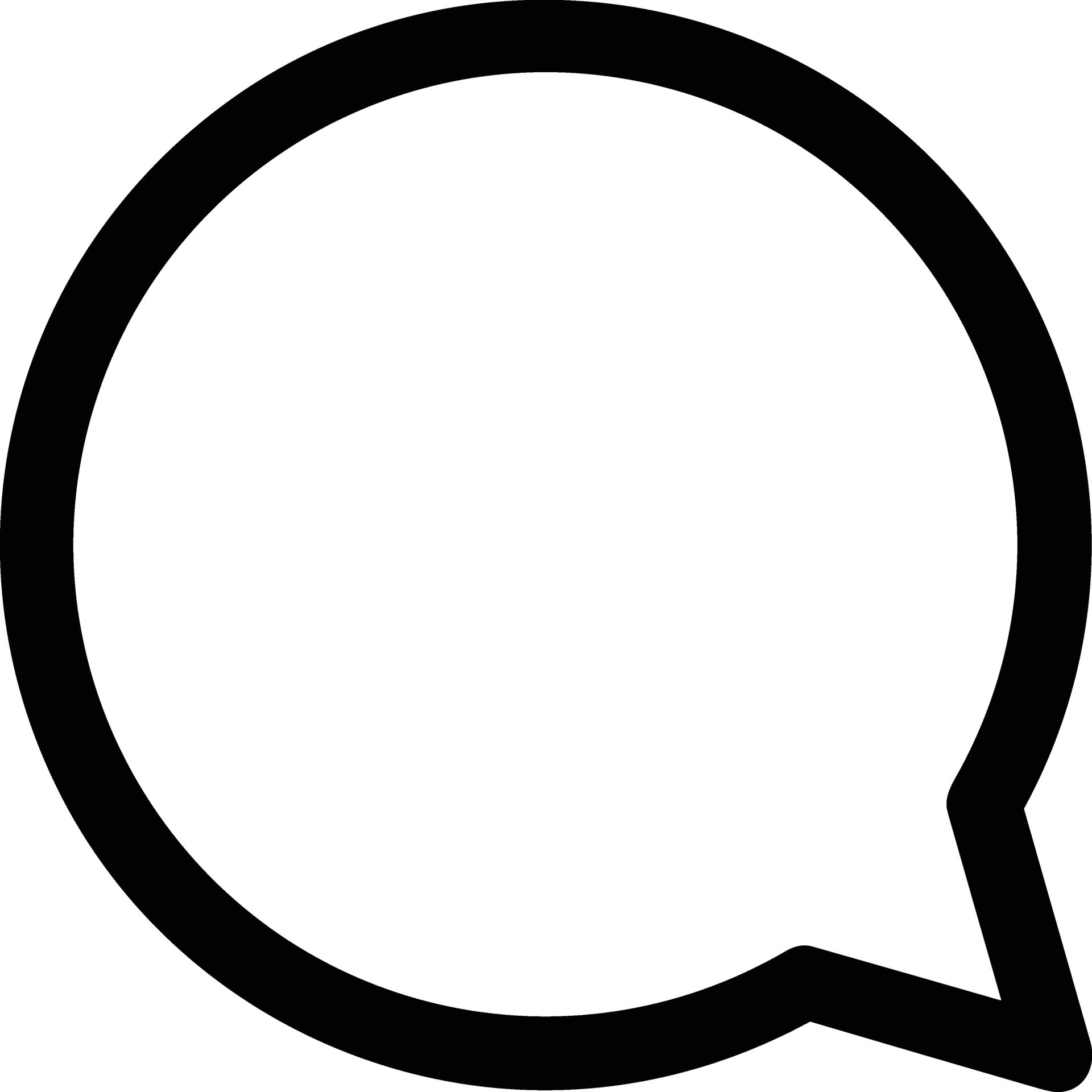 Comment icon symbol image for element design chat and communication ...