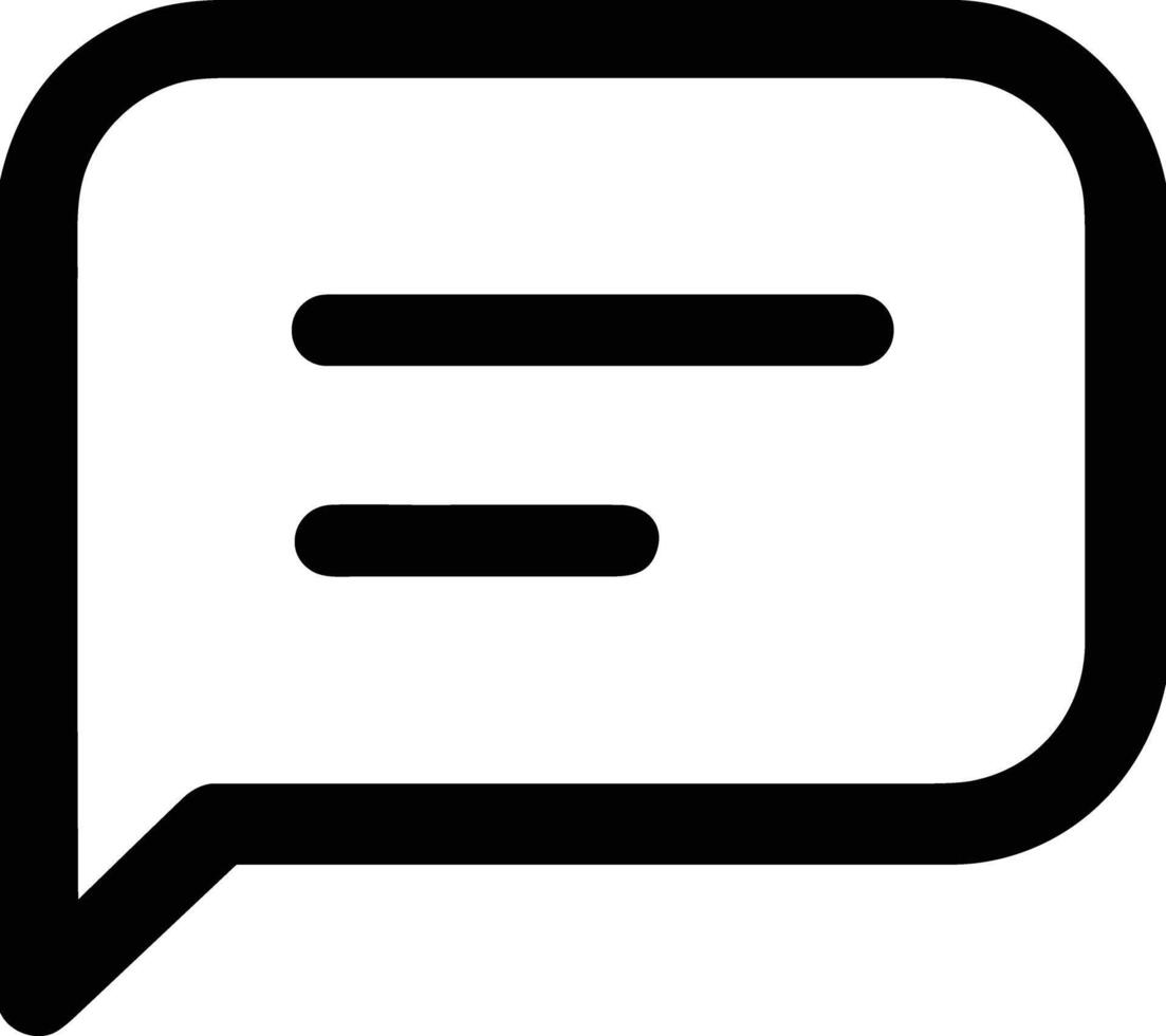 Comment icon symbol image for element design chat and communication vector