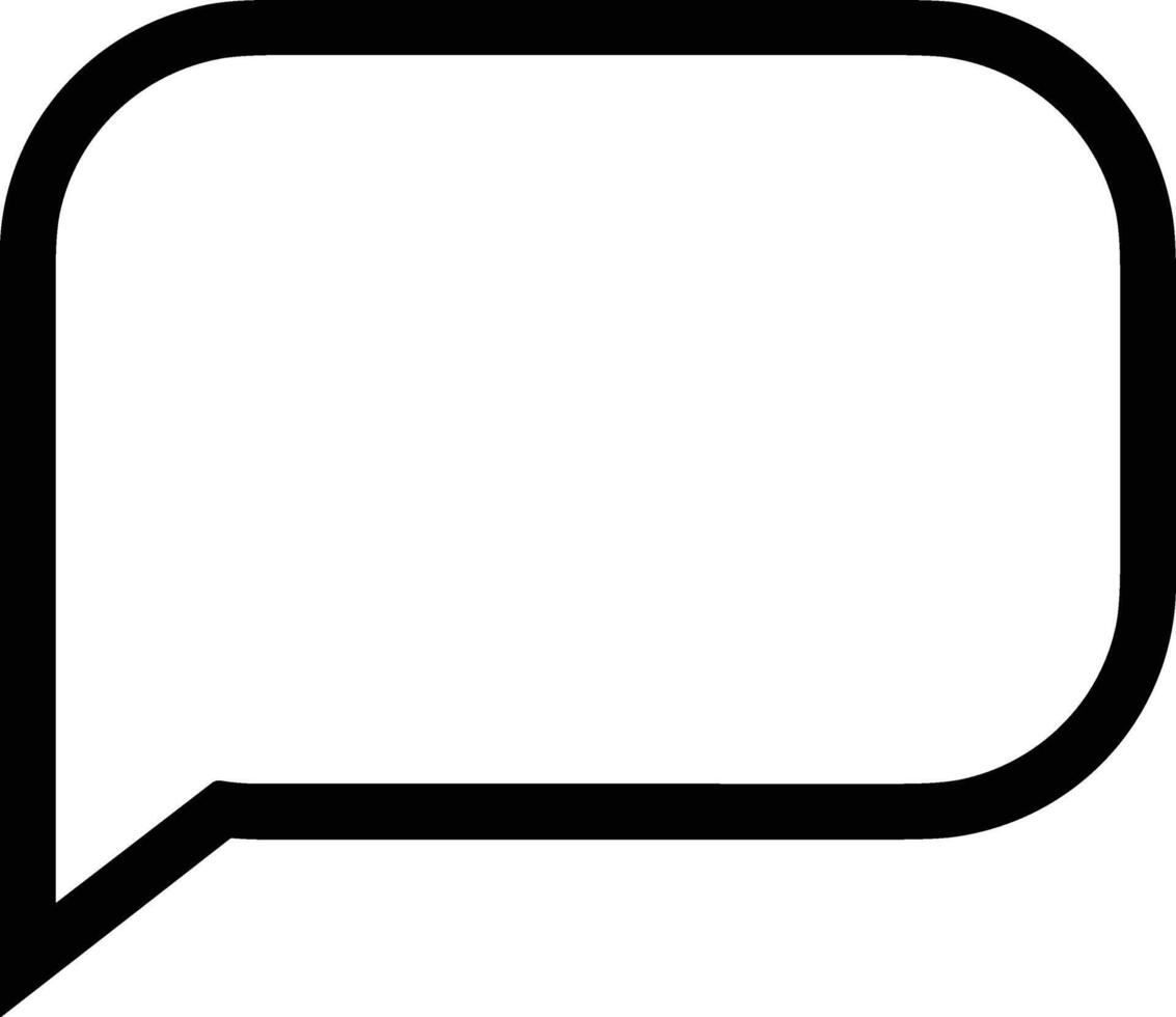 Comment icon symbol image for element design chat and communication vector