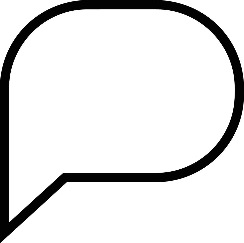 Comment icon symbol image for element design chat and communication vector