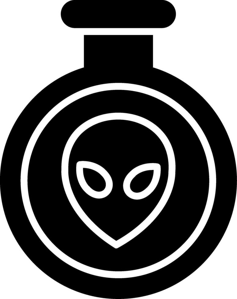 Aliens Glyph Icon vector