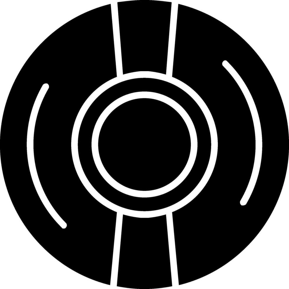Cd Glyph Icon vector