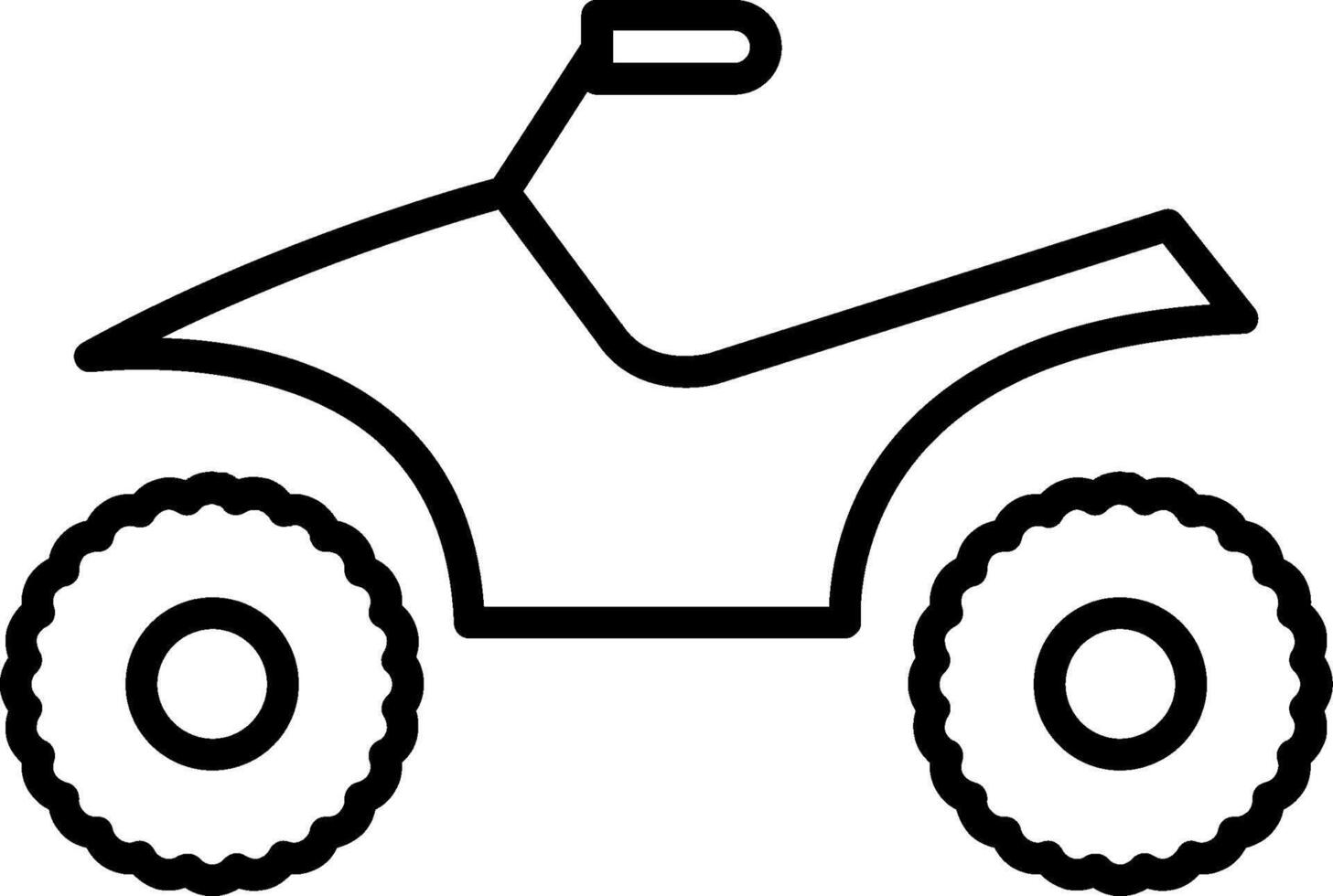 Quad Line Icon vector