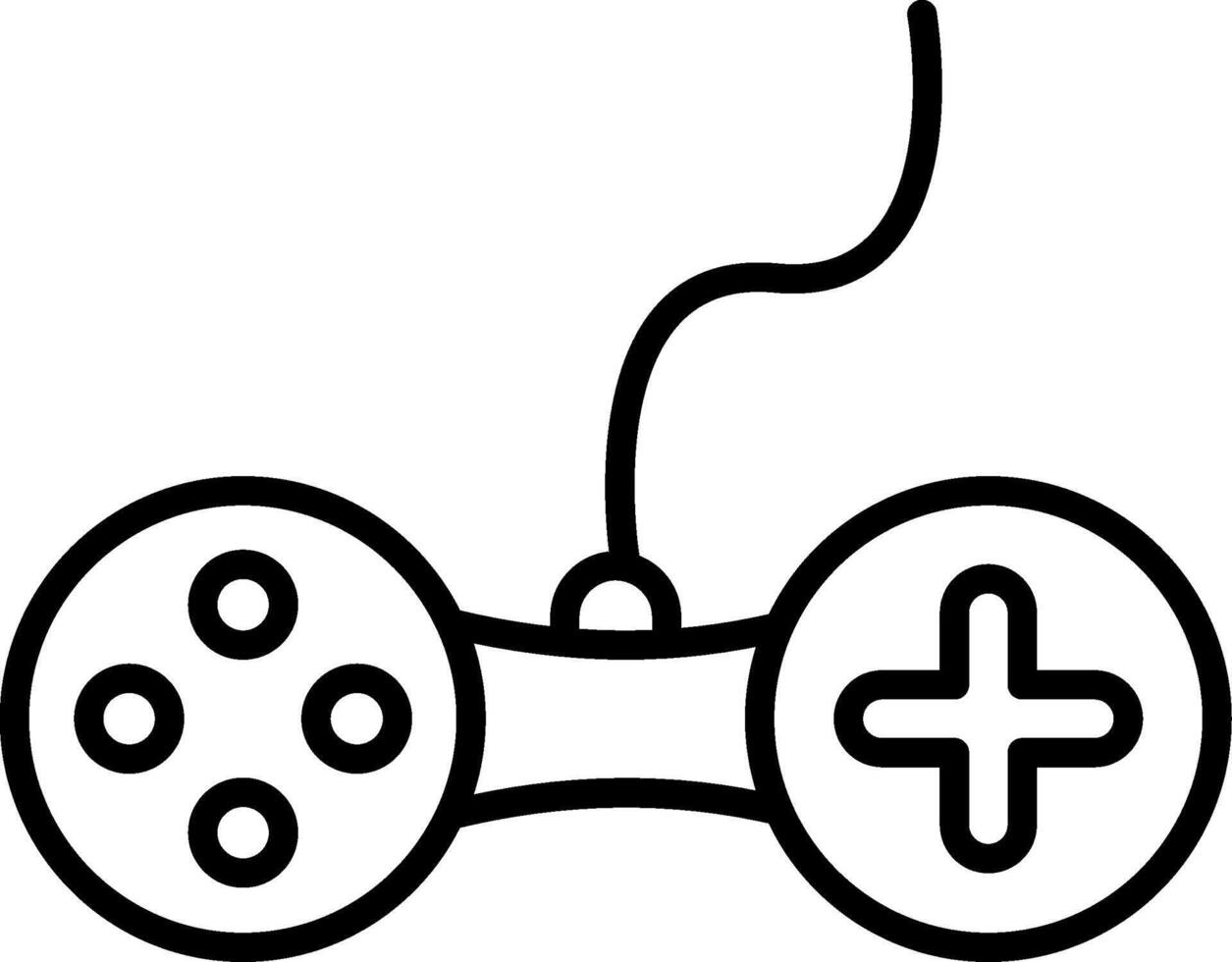 Controller Line Icon vector