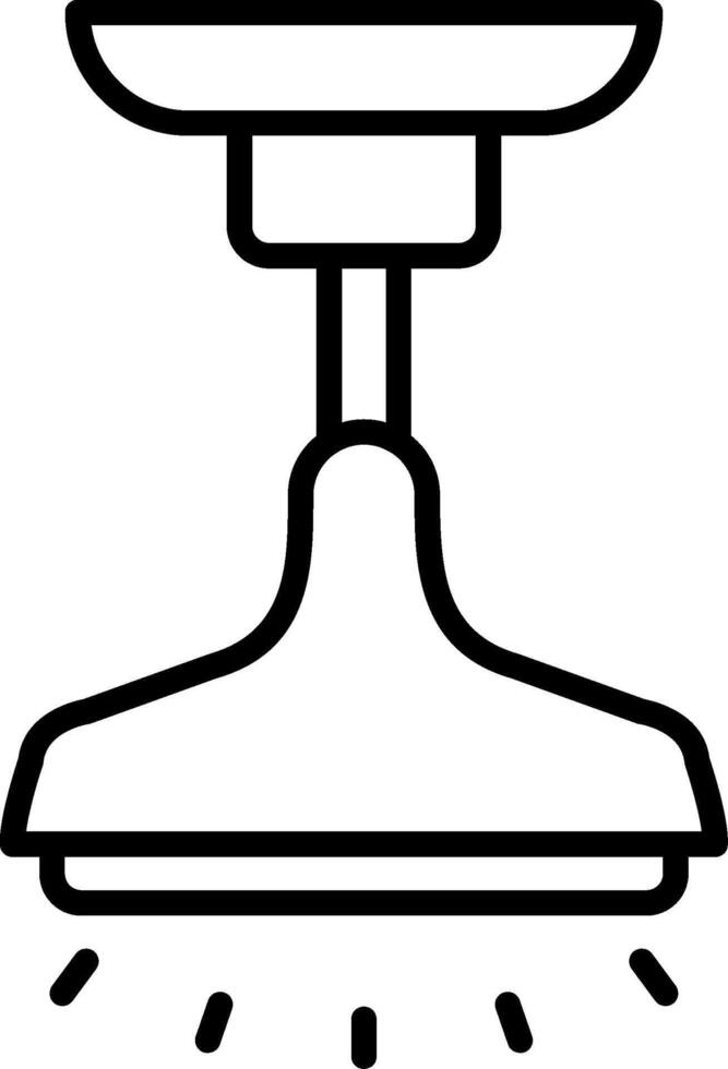 Lamp Line Icon vector