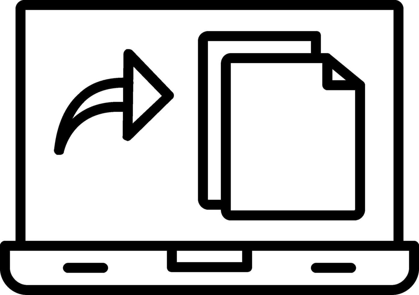 File Line Icon vector