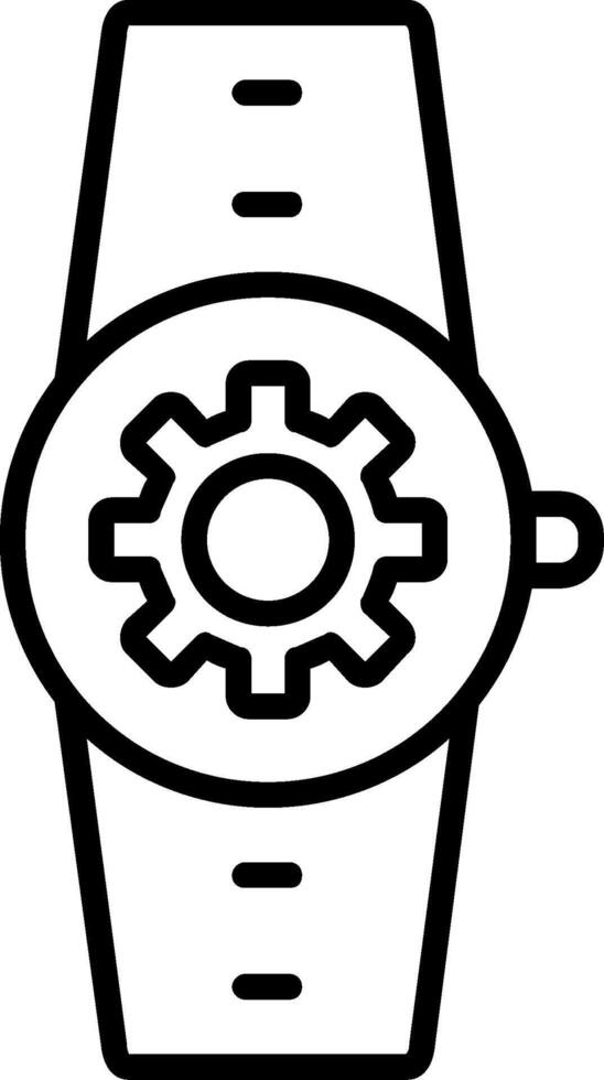 Settings Line Icon vector