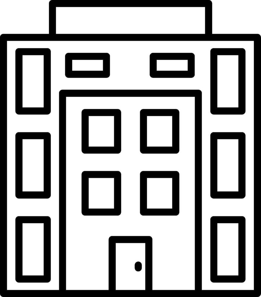 Property Line Icon vector
