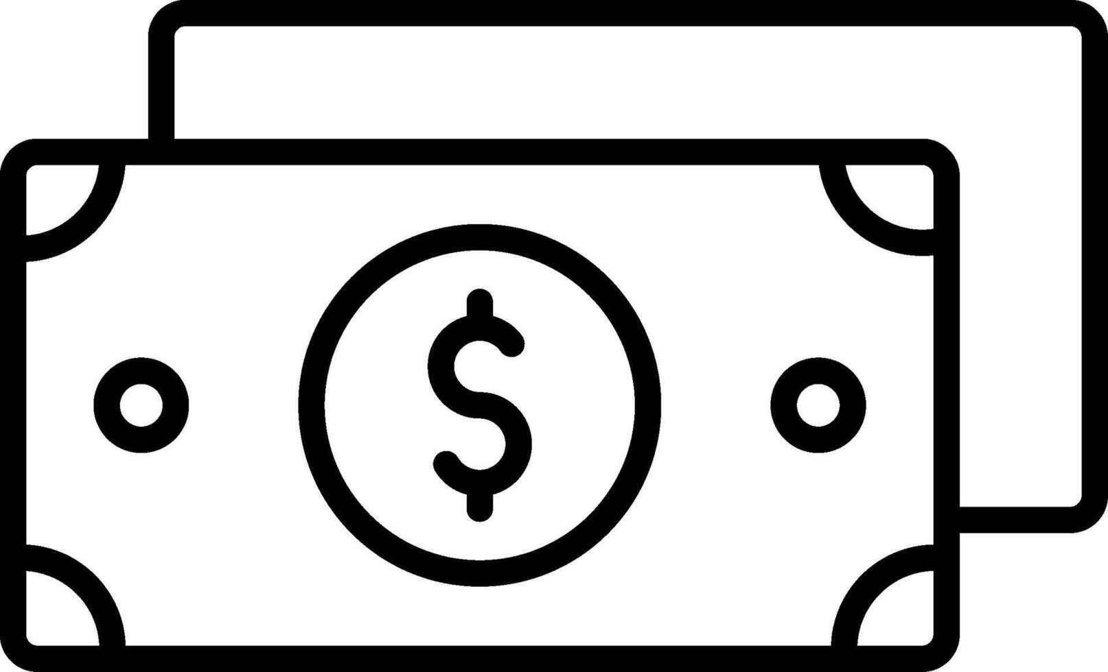 Money Line Icon vector
