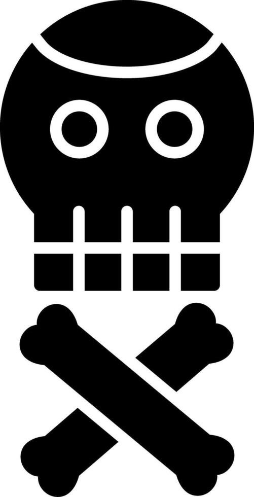 Danger Glyph Icon vector