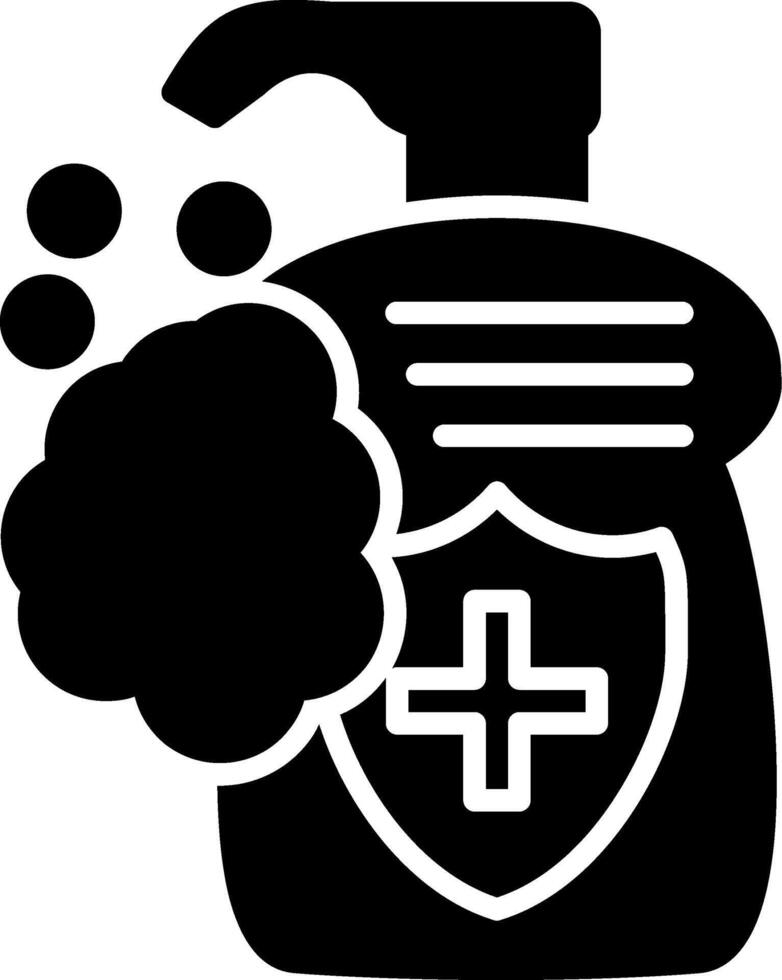 Soap Glyph Icon vector
