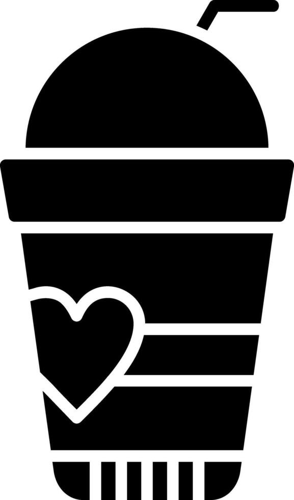 Soft Drink Glyph Icon vector