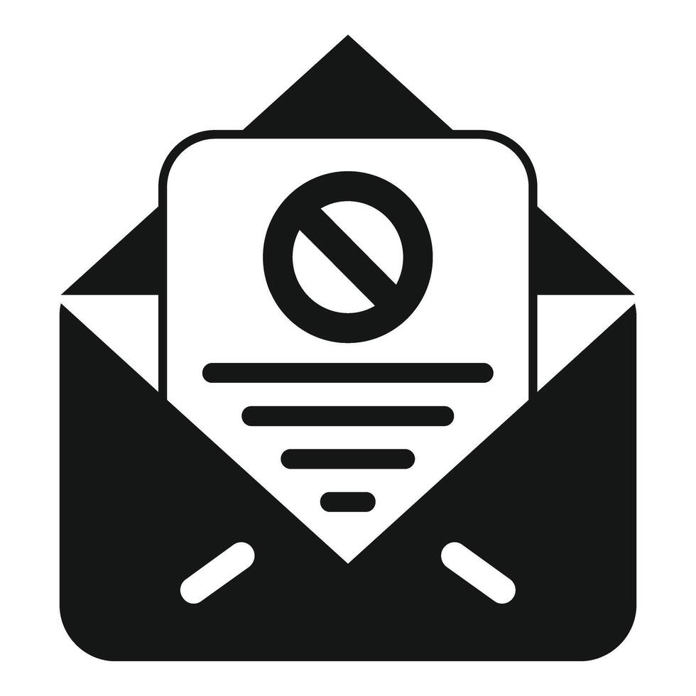 correo letra Descargo de responsabilidad icono sencillo . Finanzas documento vector