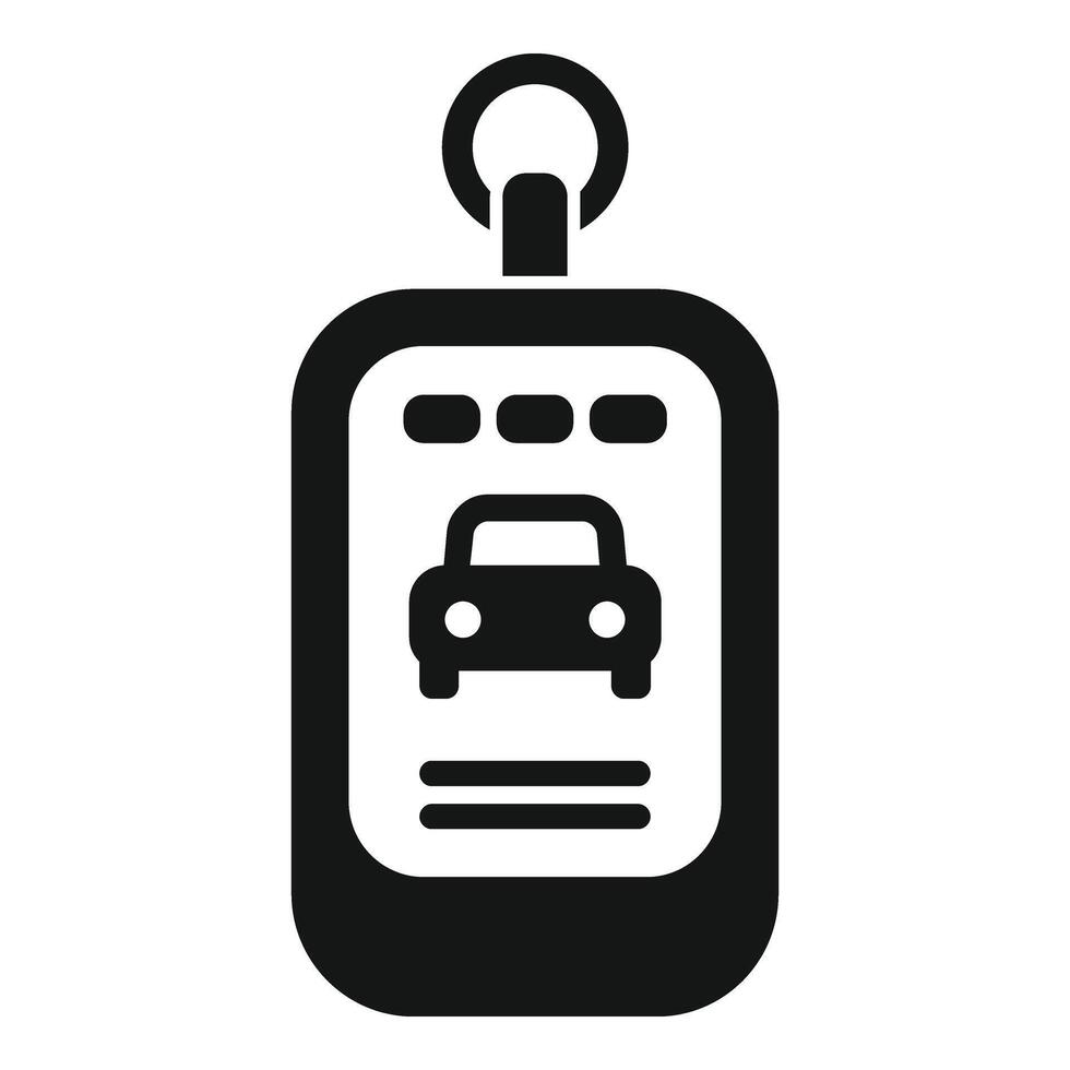 Modern alert entry icon simple . System alarm vector