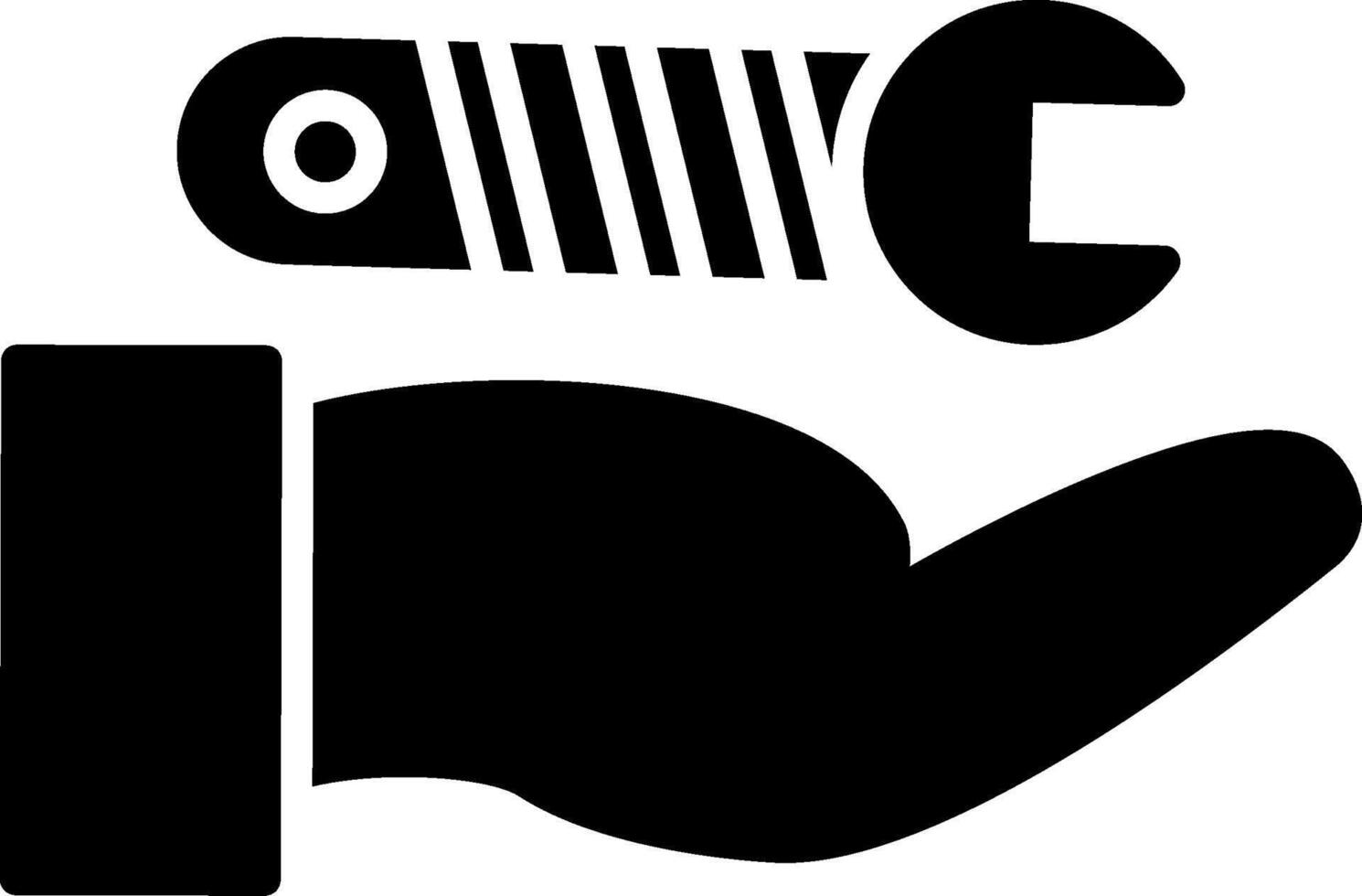 Labour Day Glyph Icon vector