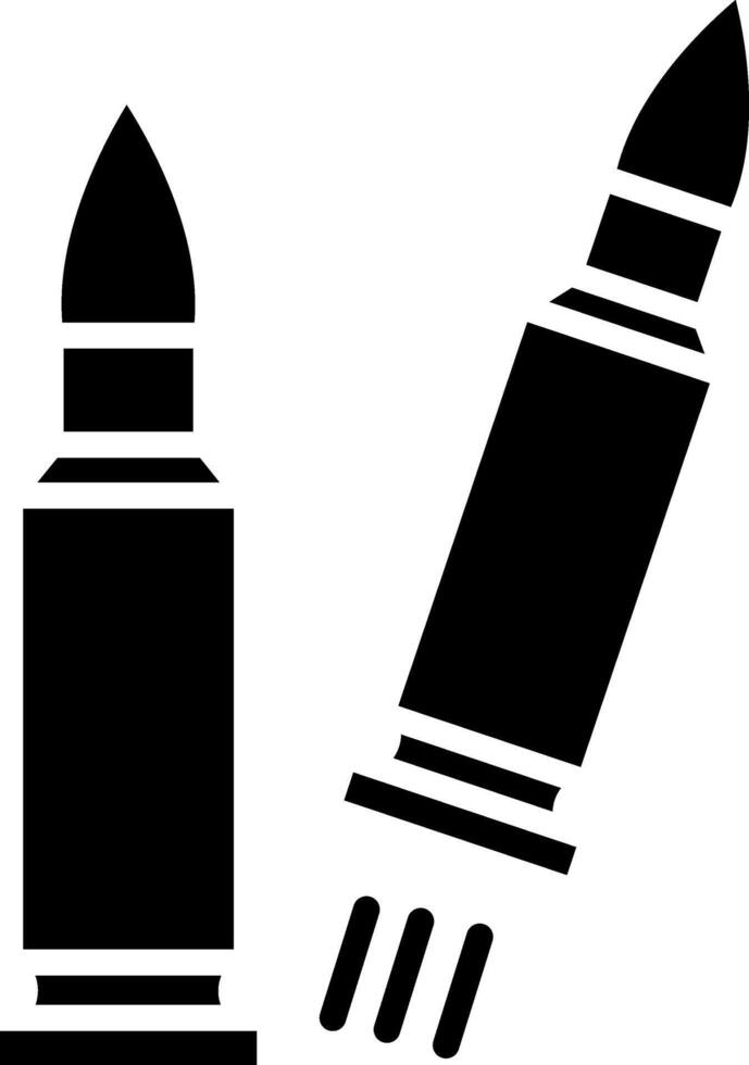 Bullet Glyph Icon vector