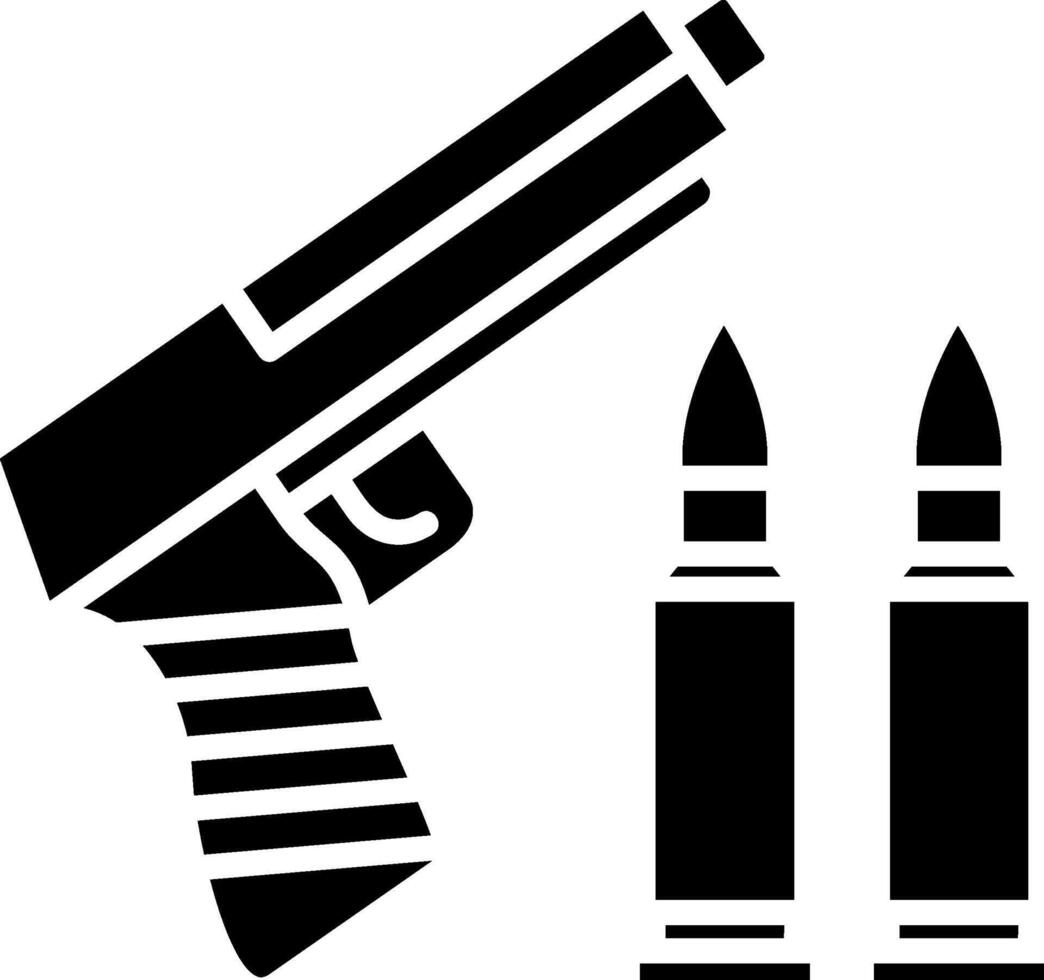 Bullet Glyph Icon vector