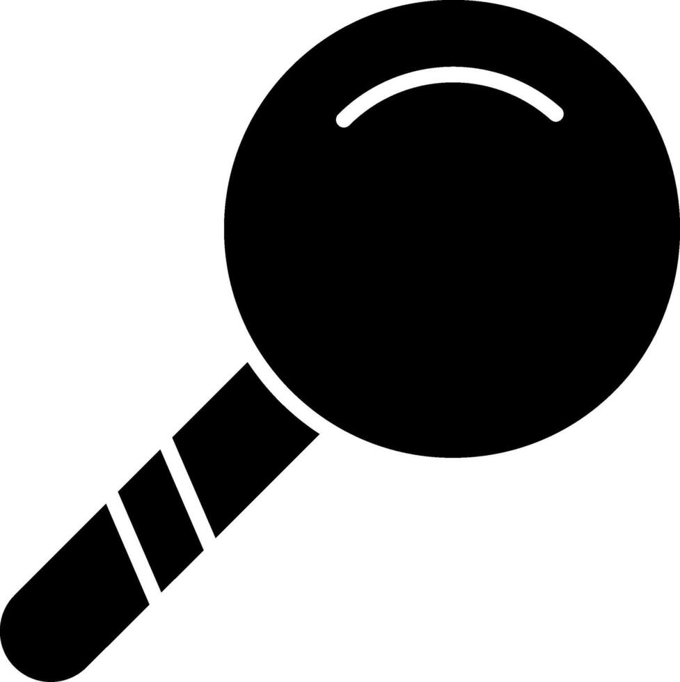 Lollipop Glyph Icon vector