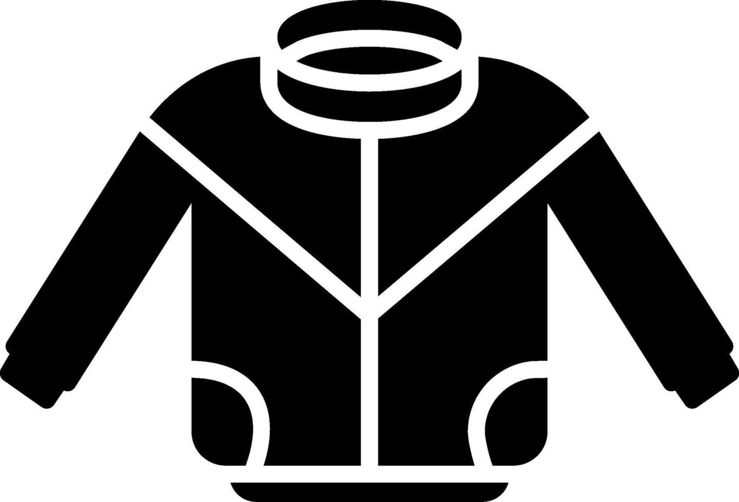 Jacket Glyph Icon vector