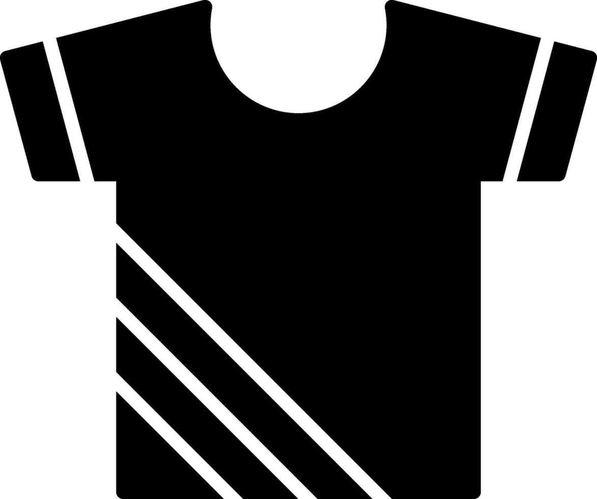 Shirt Glyph Icon vector