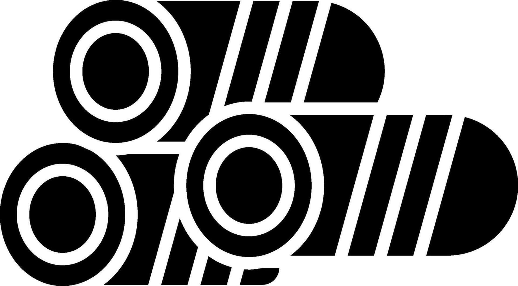 Logs Glyph Icon vector